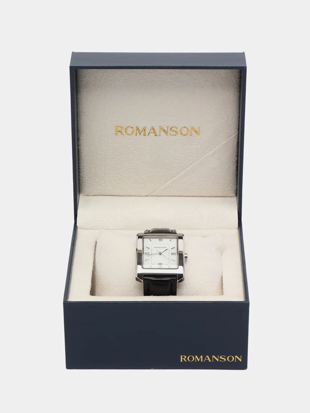 Угольный часы мужсике Romanson