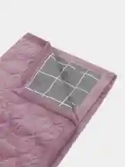 Коралловый меланж покрывало стеганное, 220 х 240 см