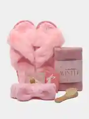 Розовый подарочный набор "Beauty-box", новогодний