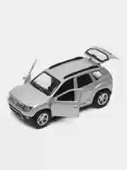 Серый машина RENAULT DUSTER, Технопарк, металл, 12 см