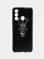 Марсала силиконовый чехол для Itel Vision 3 PLUS, с принтом, с рисунком, Ител Вижен 3 Плюс
