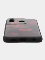 Оранжевый силиконовый чехол для Itel Vision 3 PLUS, с принтом, с рисунком, Ител Вижен 3 Плюс