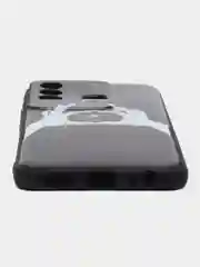 Пастельно-коралловый силиконовый чехол для Itel Vision 3 PLUS, с принтом, с рисунком, Ител Вижен 3 Плюс