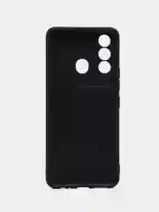 Темно-синий силиконовый чехол для Itel Vision 3 PLUS, с принтом, с рисунком, Ител Вижен 3 Плюс