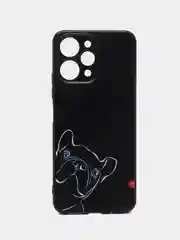 Песочный хаки чехол для Xiaomi Redmi 12 (Сяоми Редми 12), с принтом