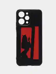 Рыжий чехол для Xiaomi Redmi 12 (Сяоми Редми 12), с принтом