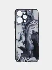 Хаки чехол для Xiaomi Redmi 12 (Сяоми Редми 12), с принтом