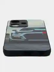 Ледяной чехол с рисунком на Infinix Hot 30i (Инфиникс Хот 30i)