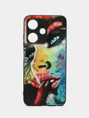 Разноцветный чехол с рисунком на Infinix Hot 30i (Инфиникс Хот 30i)