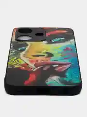 Разноцветный чехол с рисунком на Infinix Hot 30i (Инфиникс Хот 30i)