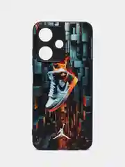 Хаки чехол с рисунком на Infinix Hot 30i (Инфиникс Хот 30i)