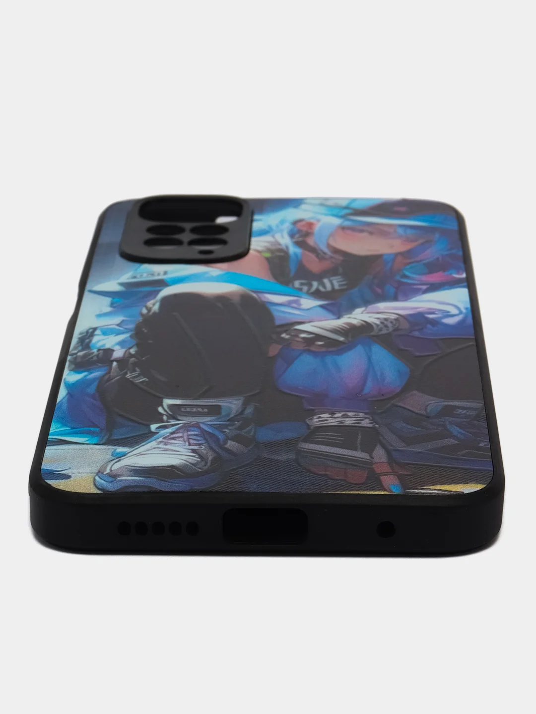 Индиго чехол с рисунком на Xiaomi Redmi Note 11 4G и Redmi Note 11S 4G (Редми Нот 11 и  Нот 11с)