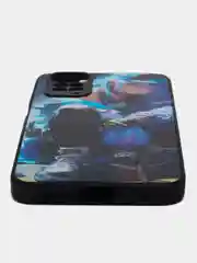 Индиго чехол с рисунком на Xiaomi Redmi Note 11 4G и Redmi Note 11S 4G (Редми Нот 11 и  Нот 11с)