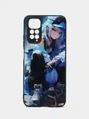 Индиго чехол с рисунком на Xiaomi Redmi Note 11 4G и Redmi Note 11S 4G (Редми Нот 11 и  Нот 11с)