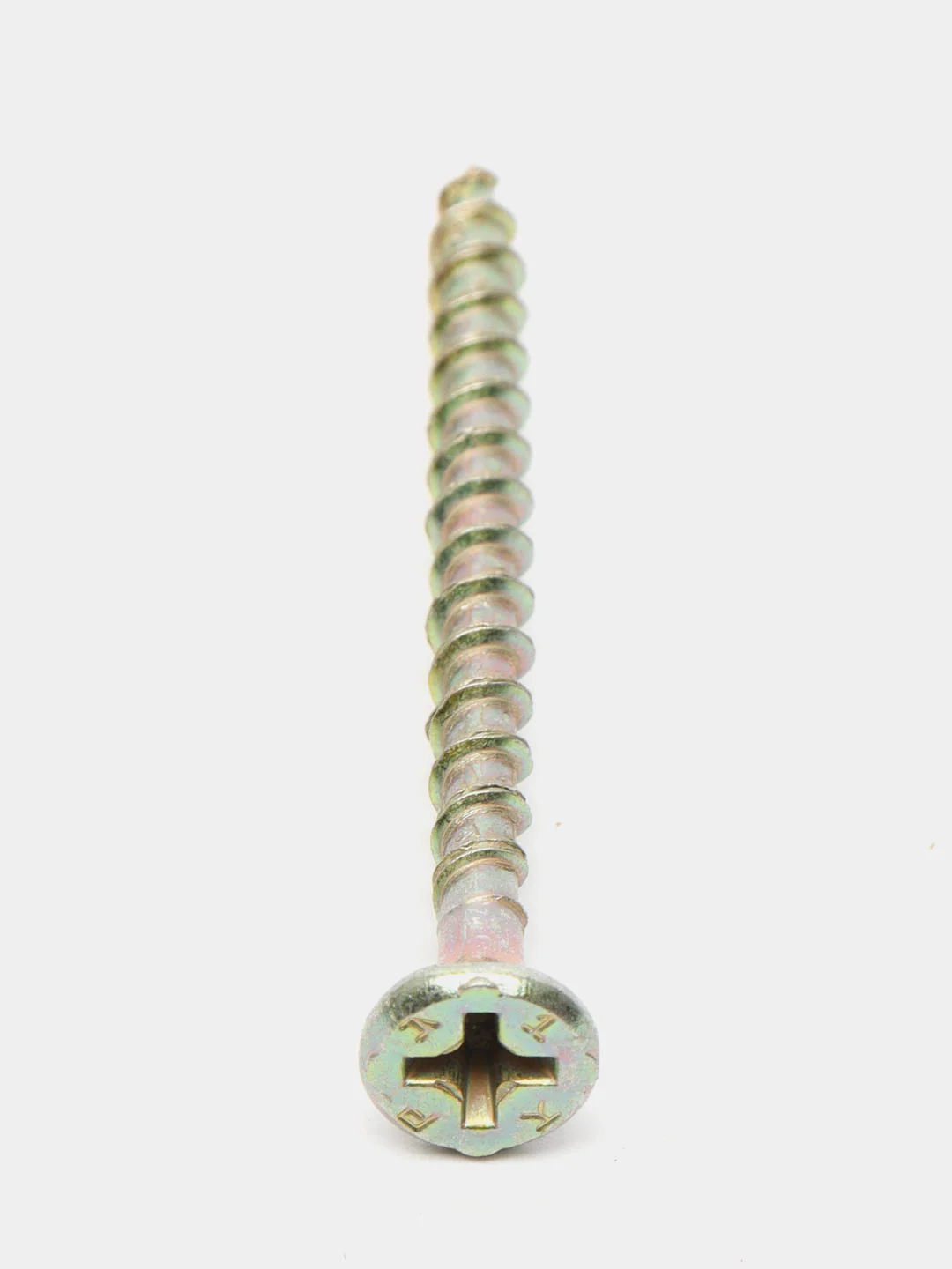 Саморез 3.5 х 51 PREMIUM, потай, крупная резьба, шлиц PH, жёлтый цинк, 100 штук