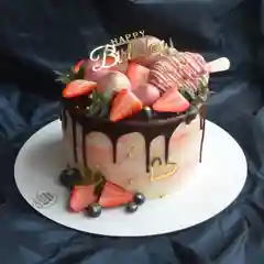 Топпер "Happy Birthday" для оформления торта, из акрила, №1