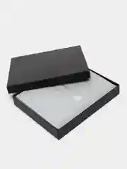 Серый ежедневник на кольцах с функцией зарядки (Power bank), 4000 mAh, А5