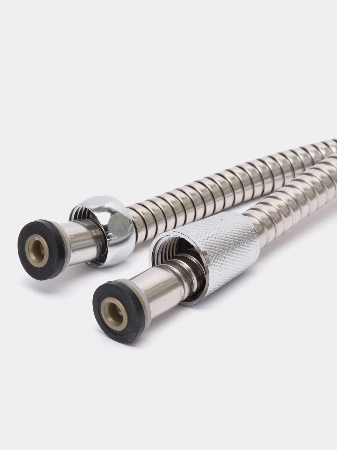 СоюзКран Шланг для душа раздвижной 100-120см, 1/2"(Имп)-1/2"(Имп), сталь, пластик, ПВХ