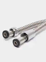 СоюзКран Шланг для душа раздвижной 100-120см, 1/2"(Имп)-1/2"(Имп), сталь, пластик, ПВХ