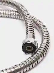 СоюзКран Шланг для душа раздвижной 100-120см, 1/2"(Имп)-1/2"(Имп), сталь, пластик, ПВХ