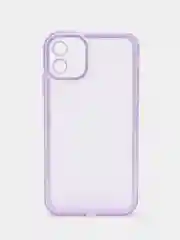 Фиолетовый чехол на iPhone 11, 12, 13, 14, 15 / Pro Max, на Айфон, блестящий, силиконовый