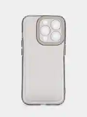 Фиолетовый чехол на iPhone 11, 12, 13, 14, 15 / Pro Max, на Айфон, блестящий, силиконовый