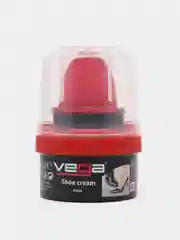 Черный крем-блеск для обуви "Vega", 50 мл