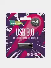 USB флеш-накопитель More Choice 64GB, USB 3.0, металл (MF64m)