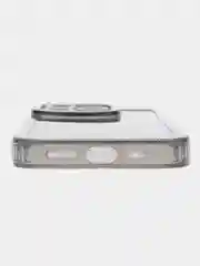 Фиолетовый чехол на iPhone 11, 12, 13, 14, 15 / Pro Max, на Айфон, блестящий, силиконовый