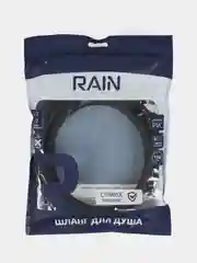 RAIN шланг для душа, 150 см, 1/2" (Имп)-1/2" (Имп), ПВХ, латунь, антитвист, черный