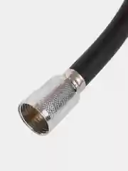 RAIN шланг для душа, 150 см, 1/2" (Имп)-1/2" (Имп), ПВХ, латунь, антитвист, черный