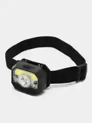 ЕРМАК фонарь на голову, сенсорный, XPE COB LED, 11 режимов, 1000мАч, USB кабель, 6 х 4,5 х 3 см, пластик