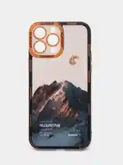 Оранжевый чехол для iPhone 11, 12, 13, 12 / 13 / 14 Pro, X/XS, XR, 7/8/SE, 13/14 Pro Max, с принтом