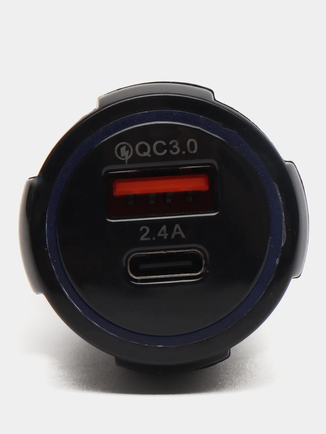 Автомобильное зарядное устройство, 2 порта (PD - 20W и USB - 3А), 12-32V