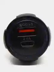Автомобильное зарядное устройство, 2 порта (PD - 20W и USB - 3А), 12-32V