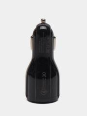 Автомобильное зарядное устройство, 2 порта (PD - 20W и USB - 3А), 12-32V