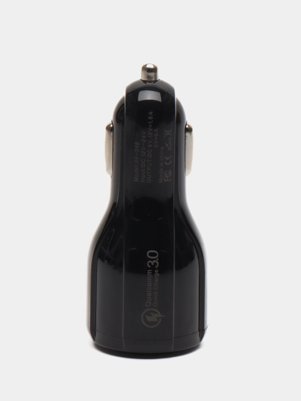 Автомобильное зарядное устройство, 2 порта (PD - 20W и USB - 3А), 12-32V
