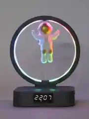 Серый умная колонка RGB Y-558 "Астронавт"