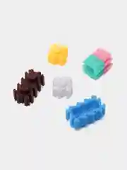 Горчичный 3d конструкторы из мини блоков, конструктор, аниме