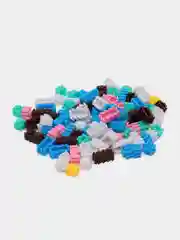 Горчичный 3d конструкторы из мини блоков, конструктор, аниме