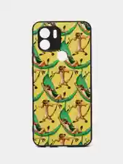 Светло-жёлтый чехол с рисунком на Xiaomi Redmi A1+, Xiaomi Redmi A2+ и Poco C51 (Сяоми Редми А1+/A2+)