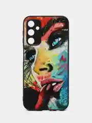 Разноцветный чехол с рисунком на Samsung Galaxy A24 (Самсунг Галакси А24)