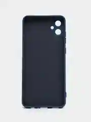 Синий чехол Silicone Cover для Samsung Galaxy A05 (Самсунг Галакси А05), силиконовый