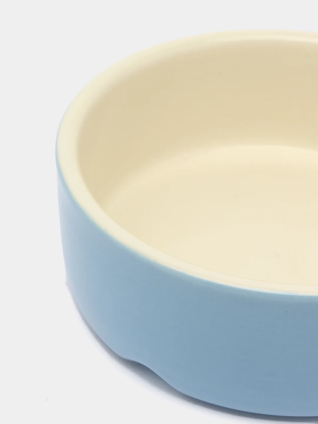 Миска керамическая для собак и кошек Scruffs "My First Bowl", голубая, 13 х 13 х 5 см, 400 мл