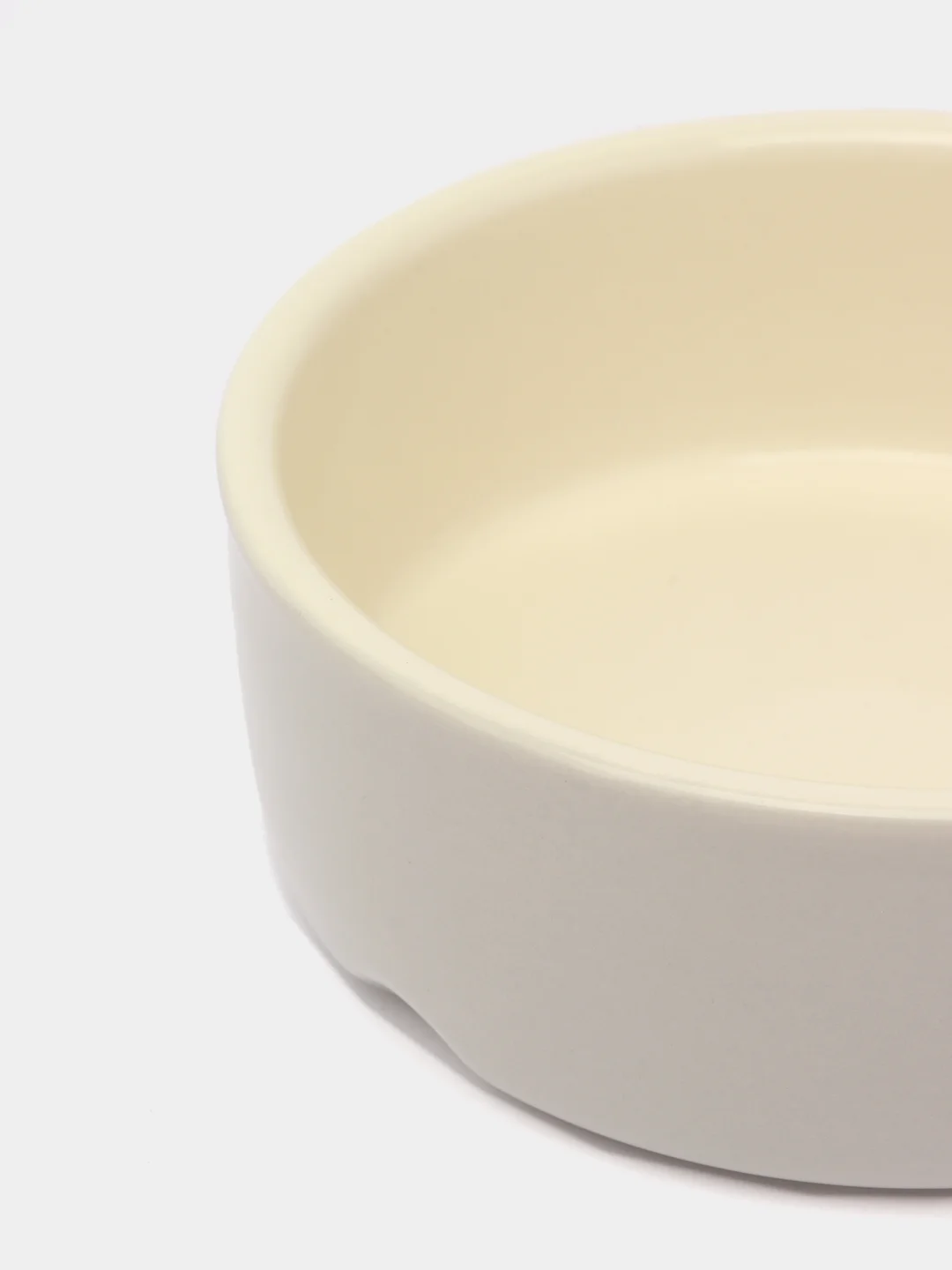 Миска керамическая для собак и кошек SCRUFFS "My First Bowl", серая, 13х13х5 см, 400 мл