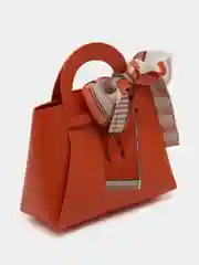 Оранжевый подарочная упаковка, детская сумочка для девочек, упаковка для подарка, новогодняя