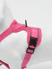 Розовый шлейка для собак с поводком, 1,5 м