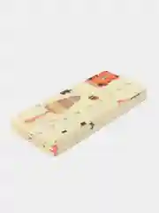 Кремовый детский коврик для ползания и игр, складной, двусторонний, 195 х 175 см