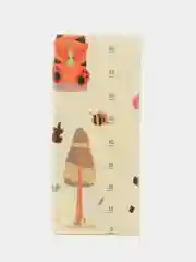 Кремовый детский коврик для ползания и игр, складной, двусторонний, 195 х 175 см