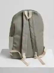 Приглушённый хаки школьный рюкзак, унисекс